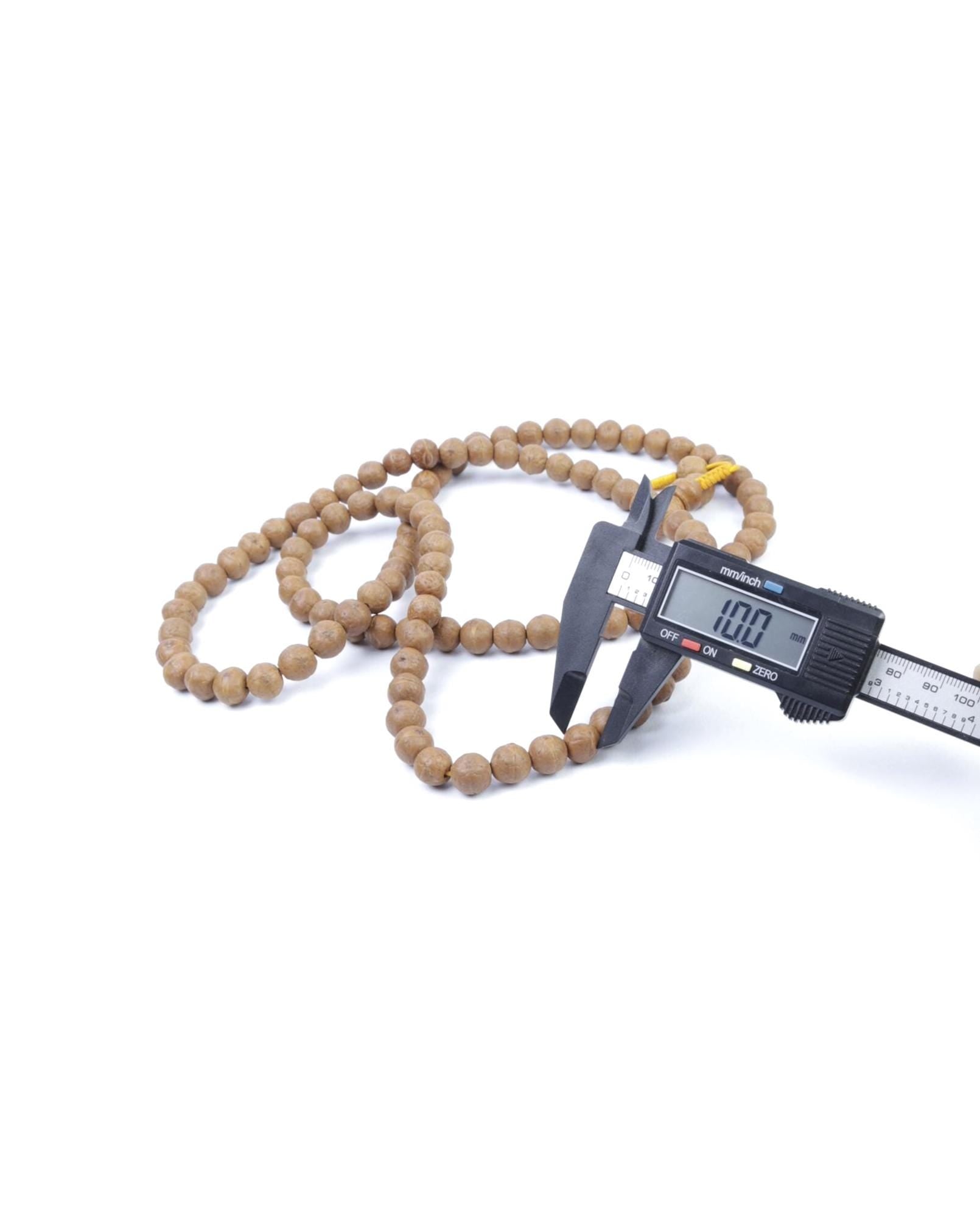 Natural Bodhi Seed, Buddhist Prayer Rosary Mala 10 to 11mm