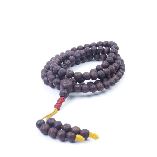 Legacy Piece Bodhi Seed Mala Rare 8mm Phoenix Eye Buddha Prayer Rosary