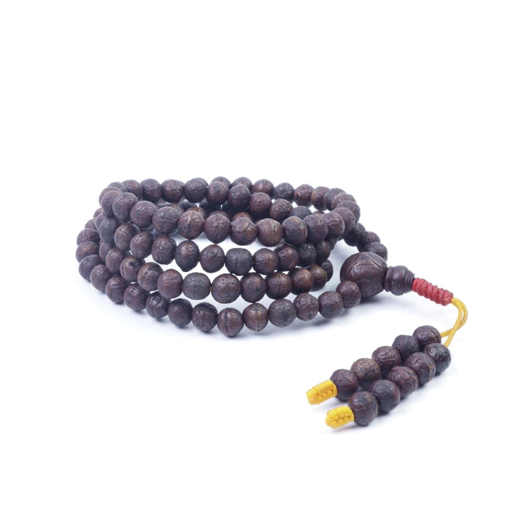 Legacy Piece Bodhi Seed Mala Rare 8mm Phoenix Eye Buddha Prayer Rosary