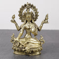 Laxmi Brass Statue, Goddess of Wealth and Prosperity