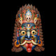 Goddess Kali Wooden Mask