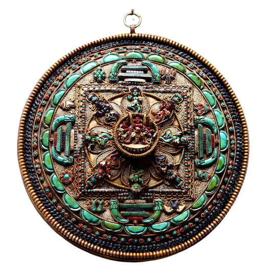 Chakrasamvara Sacred Wooden Mandala