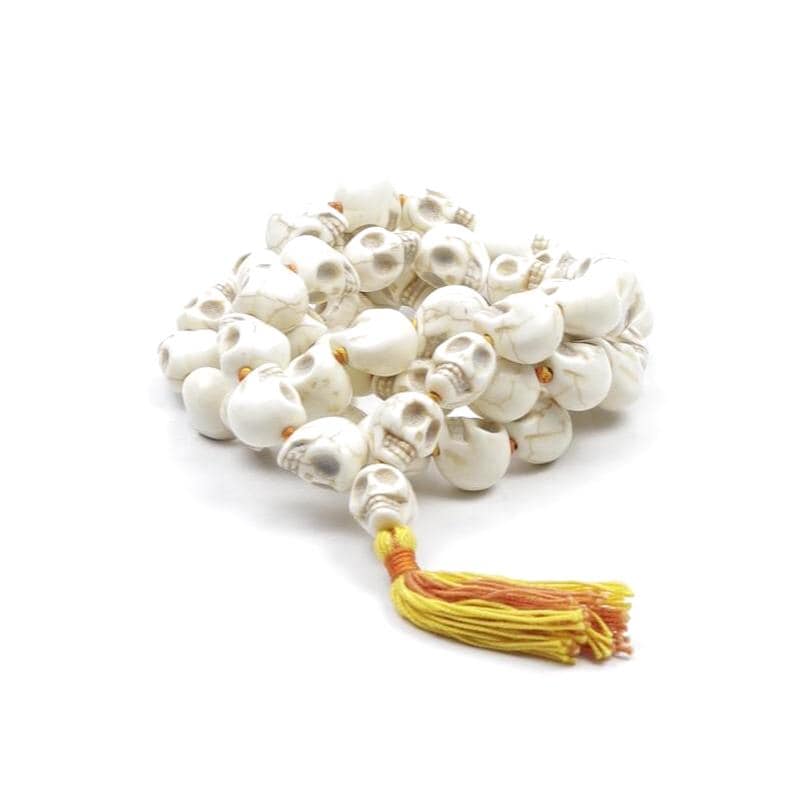Sacred Ama Kali Skull Munda Mala Meditation Rosary