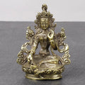 Buddhist Goddess Tara Brass Statue