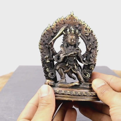 Kaal Bhairav Statue, Protective Deity Sculpture