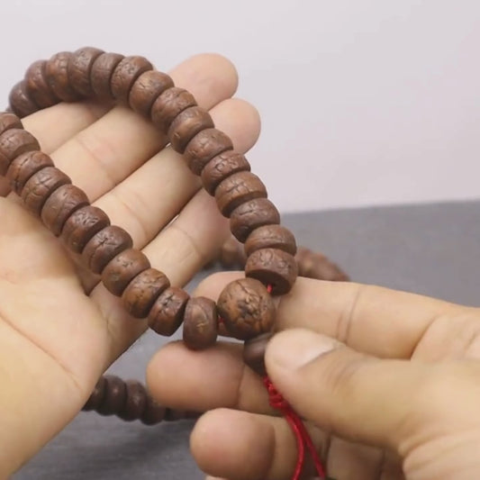 Dark Bodhi Chitta Phoenix Eye Mala