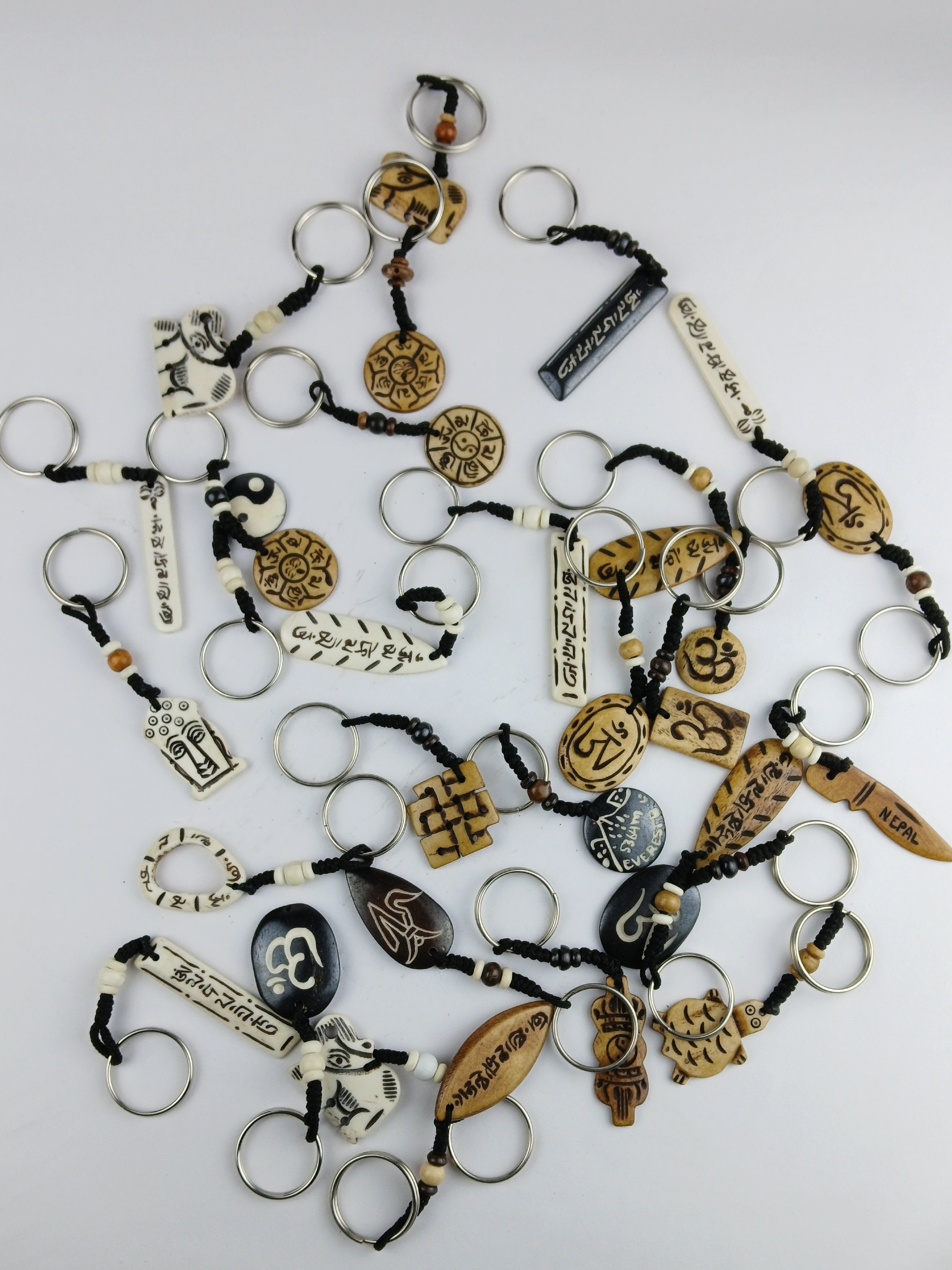 Trishul, Gemstone Bracelets and Key Chains, Bodhi Mala For Guillaume