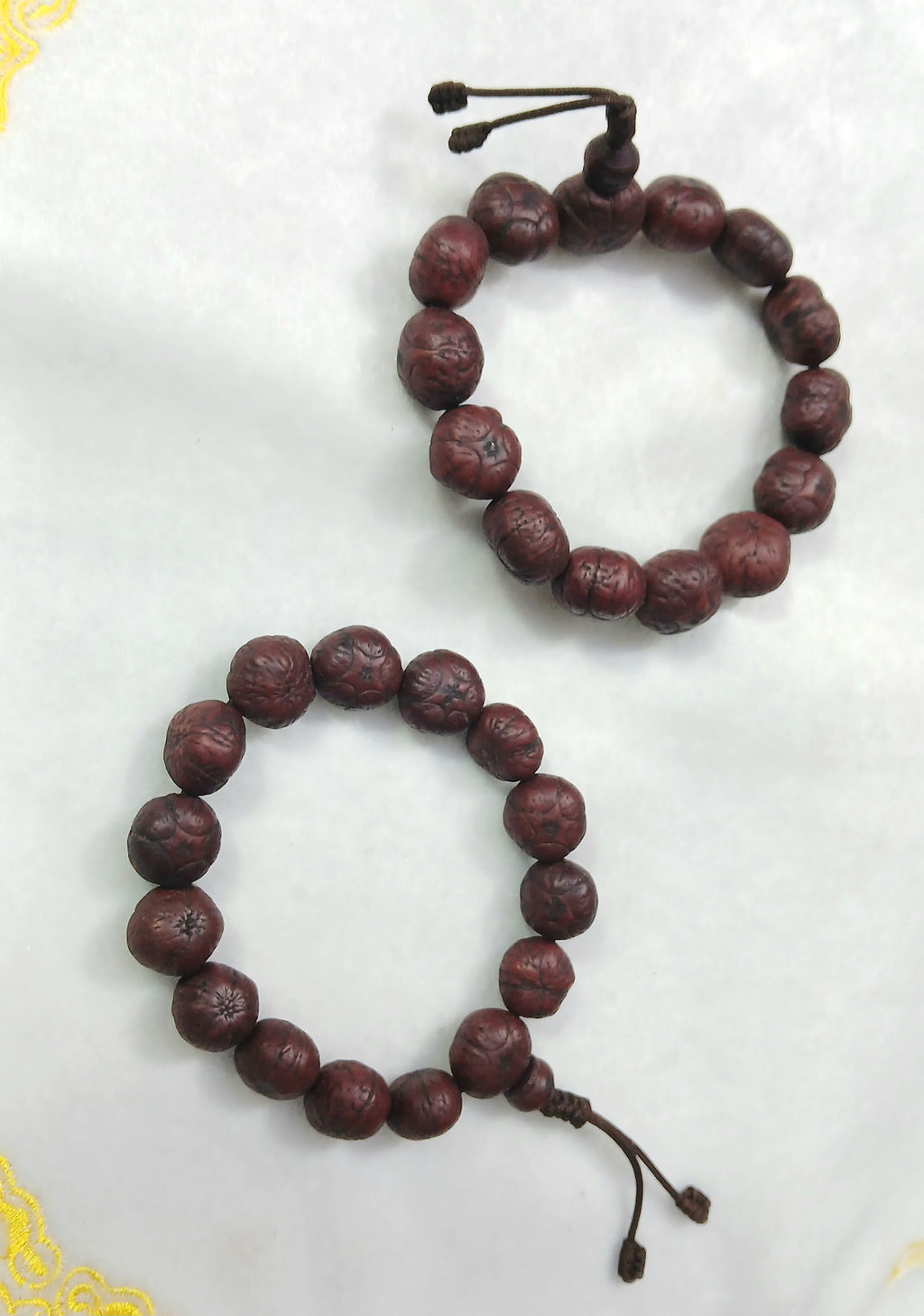 Collector Grade Bell Bajra Set And 5 Eyes Bodhi Bracelets For Tingting