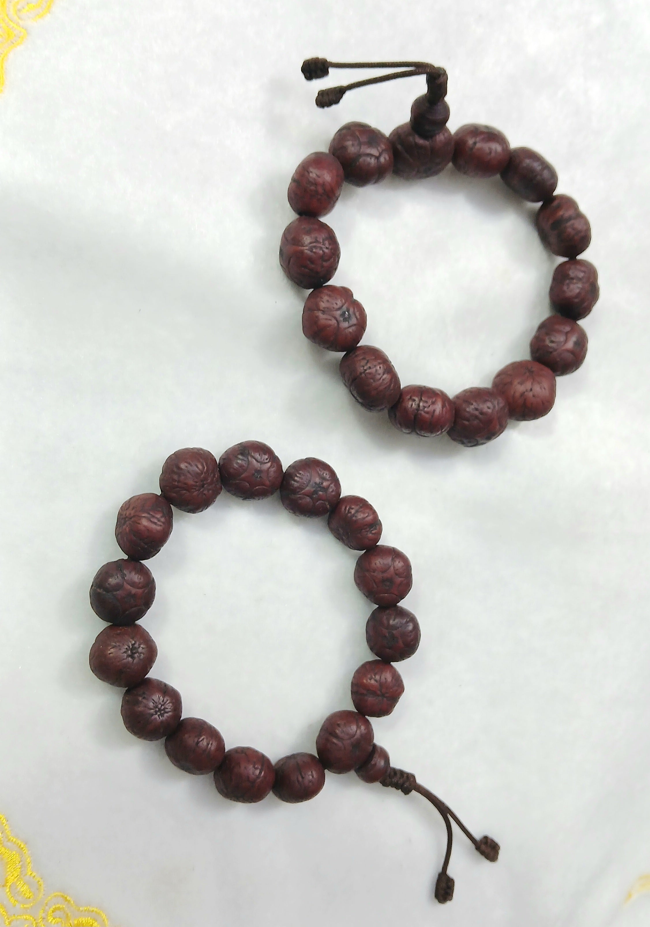 Collector Grade Bell Bajra Set And 5 Eyes Bodhi Bracelets For Tingting